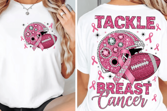 Glitter Tackle Breast Cancer