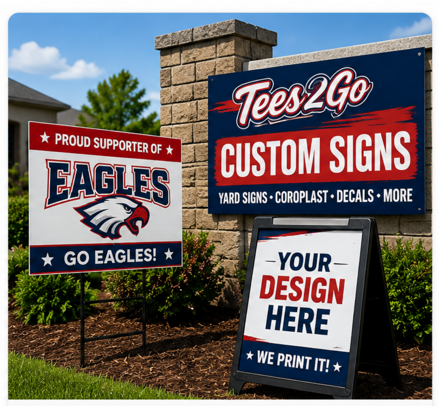 Custom Yard Signs-Coroplast
