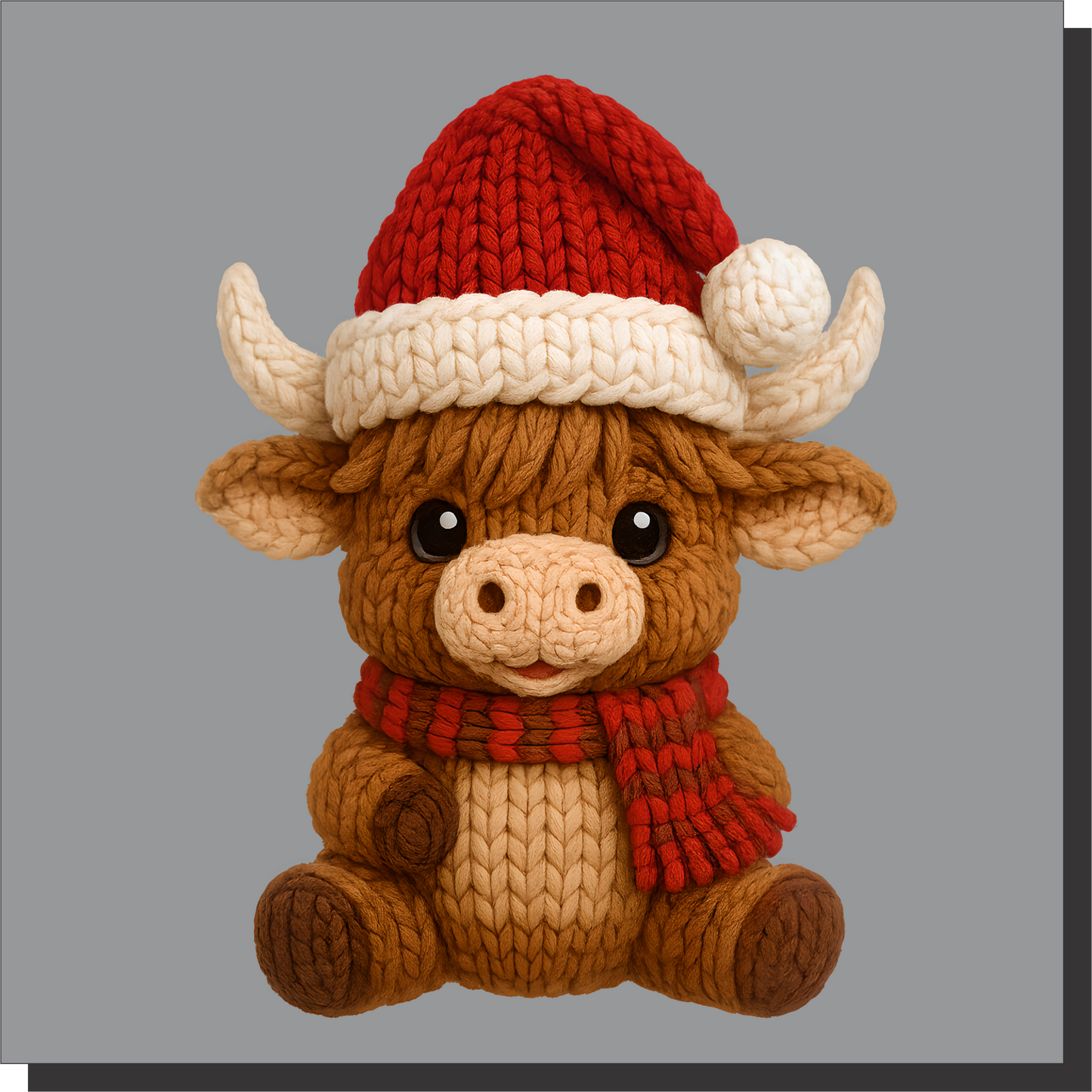 Xmas Cow Crochet (Copy)