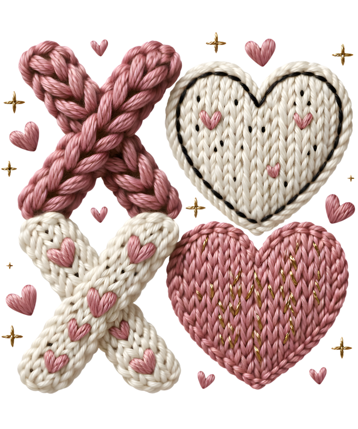 XOXO Pink Yarn