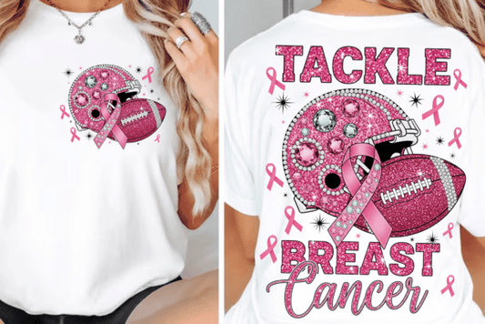 Glitter Tackle Breast Cancer
