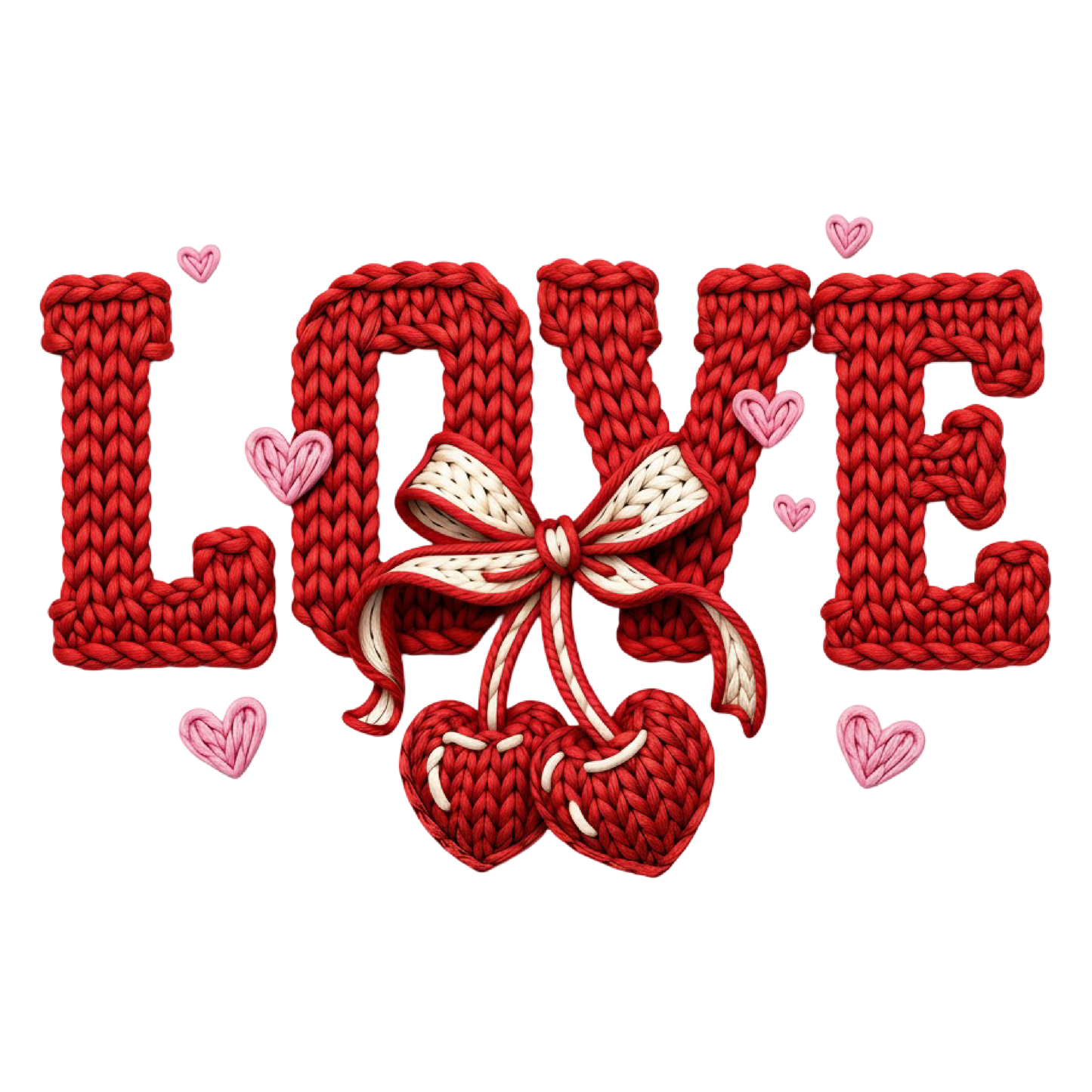 Love with cherry yarn