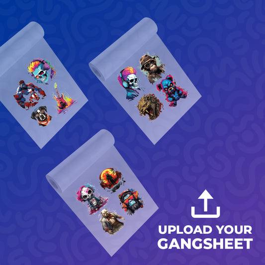 Upload Your gang Sheet